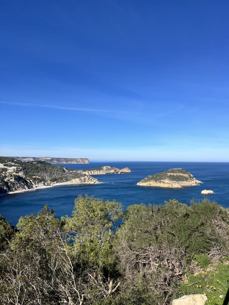 Mirador a Jàvea visto durante il road trip da Valencia a Malaga